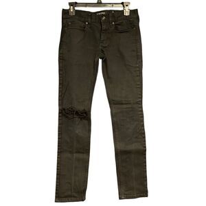 RUDE Hot Topic Black Ripped Knee Skinny Jeans Men’s 28/30